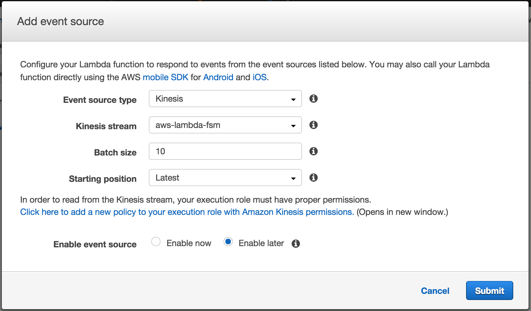 Kinesis Source